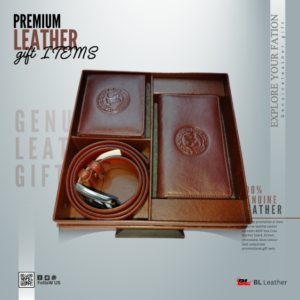 Genuine Leather Corporate Gift Set