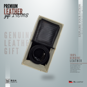 Genuine Leather Corporate Gift Set