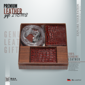 Genuine Leather Corporate Gift Set