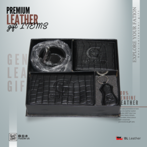 Genuine Leather Corporate Gift Set