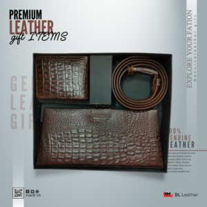 Genuine Leather Corporate Gift Set